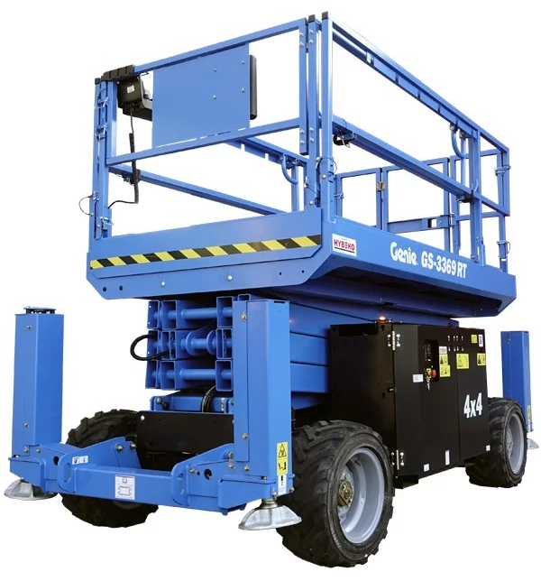 Sakselift diesel arb.h <12m støttebein